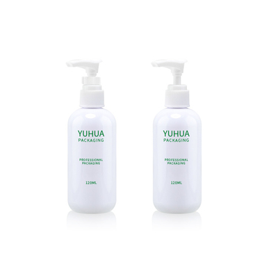 120ML 150mlの緑のプラスチック点滴器のびんのシルク スクリーン印刷のローションのクリームの包装