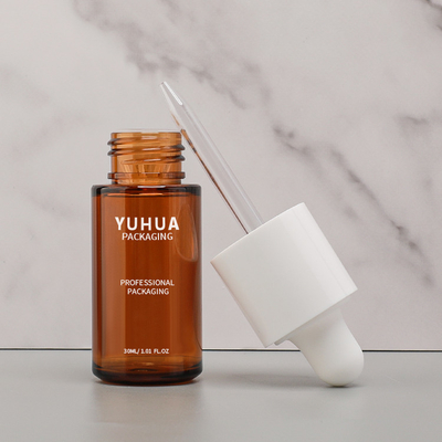 MSDSの空のプラスチック点滴器のびん30ml Ecoの友好的な注文のロゴ