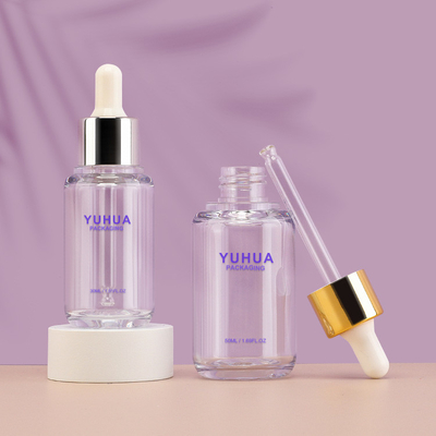 50ml空の血清は精油のSkincareの包装の点滴器のびんをびん詰めにする
