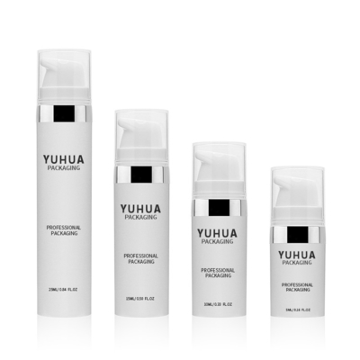 15ml 25mlのプラスチック ポンプ ローションのクリームのために包む空気のないSkincareのびん