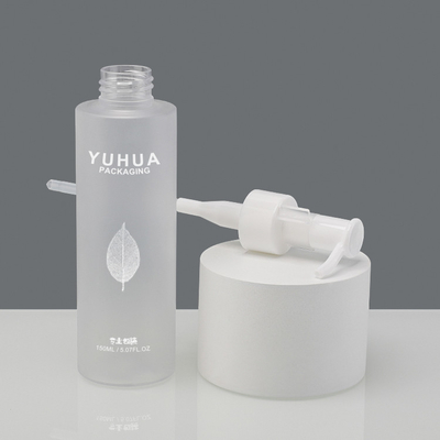 プラスチックびんのシルク スクリーン印刷のロゴ24/410 100ml 120mlのあたりの油ポンプペット シリンダー