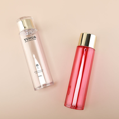 表面Skincareのための透明な200mlプラスチック包装のびん