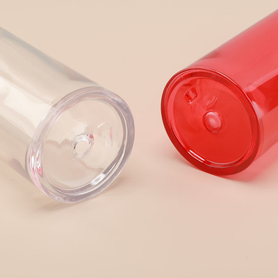 表面Skincareのための透明な200mlプラスチック包装のびん