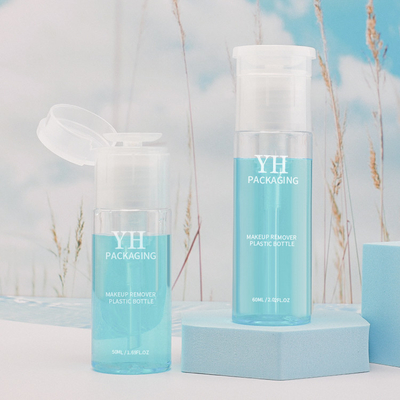出版物ポンプSamllのサイズの50ml 60mlの構造の取り外しペットPPプラスチック包装のびん