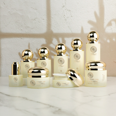 注文色の化粧品の包装のびん50ml 100ml 120mlのラベルの印刷