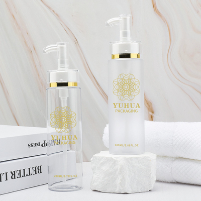 180ml 200mlペット表面ローションの血清のための化粧品ポンプびん