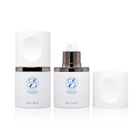 Luxury Design Cosmetic Packaging Set with Glass Material, Round Shape, Customized Color & Dropper