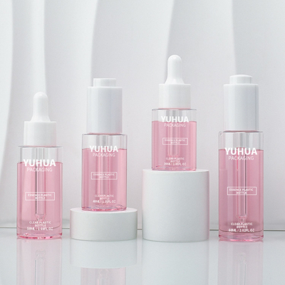 30ml 40ml 50ml 60mlの化粧品の包装のためのプラスチック構造の血清のローションのびん