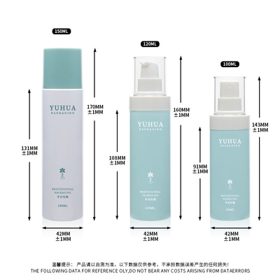 空ペットEcoの友好的なスプレー ポンプびんは100Ml 120Ml 150Mlの注文のロゴを置いた