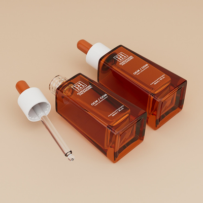クラシック トラペゾイド 30ml オイル セラム ドラッパー ボトル 皮膚ケア パッケージ