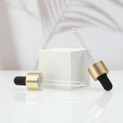 血清トナーエッセンスオイルのためのブラックグラスドロッパーボトル30ml
