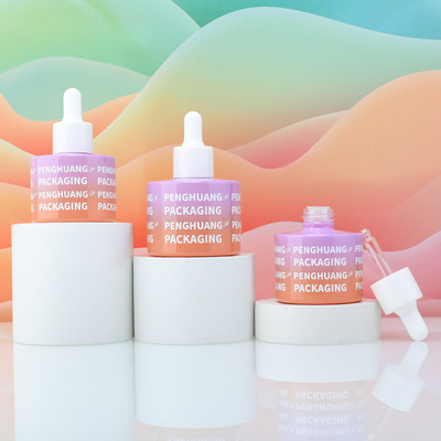 オーダーメイド ガラスドロッパーボトル 30ML 50ML シルクスクリーン