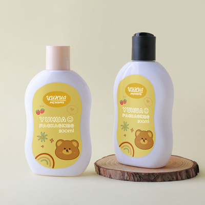 200ml カスタム カラー プラスチック 空のシャンプーとコンディショナー ボトル