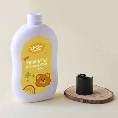 200ml カスタム カラー プラスチック 空のシャンプーとコンディショナー ボトル