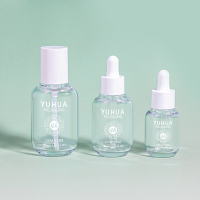 良い価格 15ml 30ml 50ml PETG 血清滴水瓶 皮膚ケア 化粧品 包装 透明 クリーム ローション ボトル オンライン
