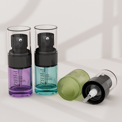 15ml カスタマイズ可能な化粧品のための冷凍ガラスベースボトル