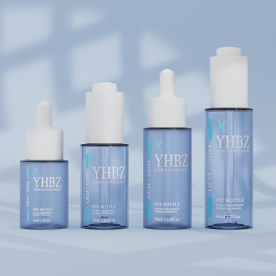 30ml 40ml 50ml 60ml ペット用 プラスチック製 セラム 滴水瓶 皮膚ケア用 梱包用