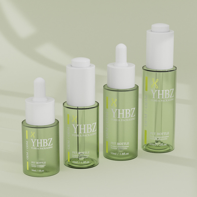 30ml 40ml 50ml 60ml セラムドロッパーボトル プラスチック空のエッセンシャルオイルボトル