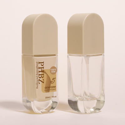 ローションポンプ付き 30ml グラス液体 ベース ボトル