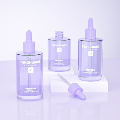 高級化粧品 梱包容器 80ml 100ml 120ml 大容量血清滴瓶
