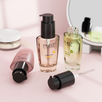 基礎ボトル 卸売 ガラスローション ボトル 身体ローション ヘアオイル 血清オイル