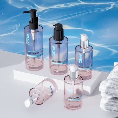 オーダーメイド ガラス 化粧品 ボトル 100ml 120ml 150ml 血清ローションポンプ ボトル