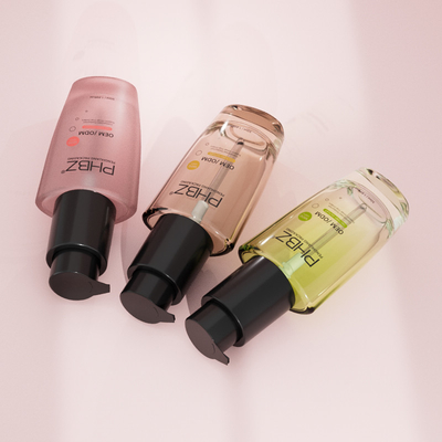 血清ローションポンプ ボトル 50ml ガラス液体 ポンプ付き ボトル