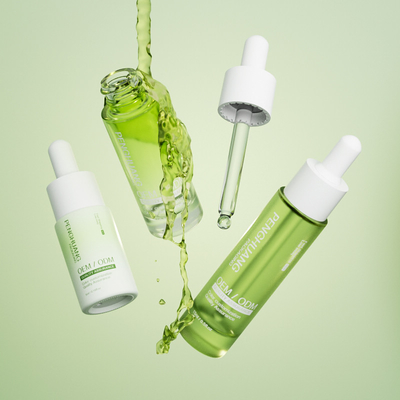 スキンケア セラム ドロッパー ボトル 5ml 10ml 15ml サンプルサイズ ヘアオイル ボトル