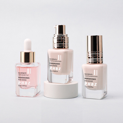 グラスボトル 15ml サンプルサイズ コスメティックローションボトル