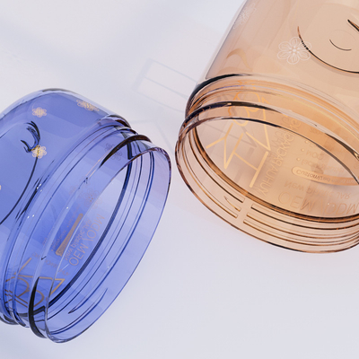 100g 200g プラスチック製 包装器 蓋付き 環境に優しい 化粧品用 プラスチック製 器