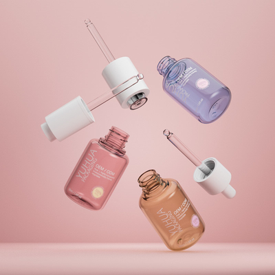 卸売 オイル 血清 ボトル ドロッパー 50ml プラスチック エッセンシャル オイル ボトル