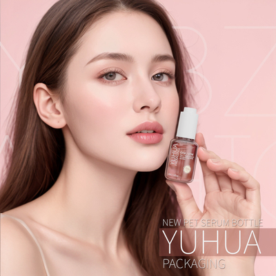 50ml パーソナライズ可能な血清滴水器 ボトル ODM/OEM 透明なオイル血清 プラスチックボトル