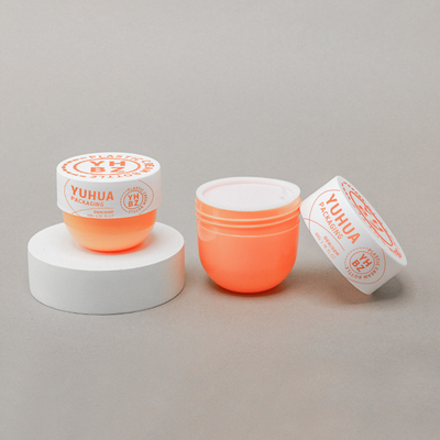 30ml 50ml プラスチックの化粧品瓶 環境に優しいPPP ボディバタークリーム瓶 フリップキャップの瓶