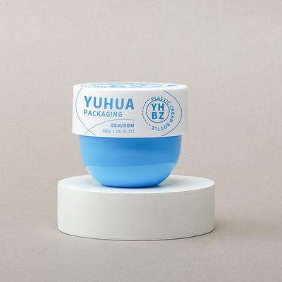 30ml 50ml プラスチックの化粧品瓶 環境に優しいPPP ボディバタークリーム瓶 フリップキャップの瓶