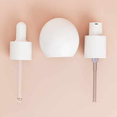 空き卸売ポンプボトル 30ml 丸いボールキャップ 平方ガラス液体基礎ボトル