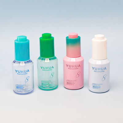 顧客要求に応じてロゴと丸いオイル血清ボトル