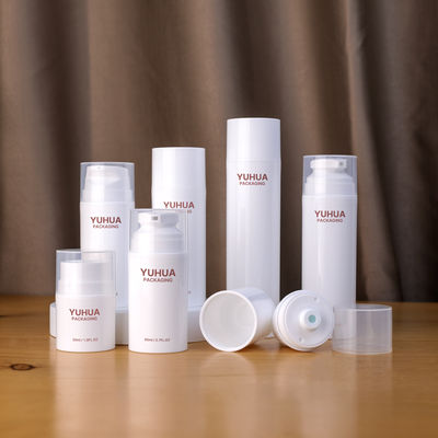 Custom Volume Refillable Airless Pump Bottle for Cosmetic Use with MOQ 10000pcs