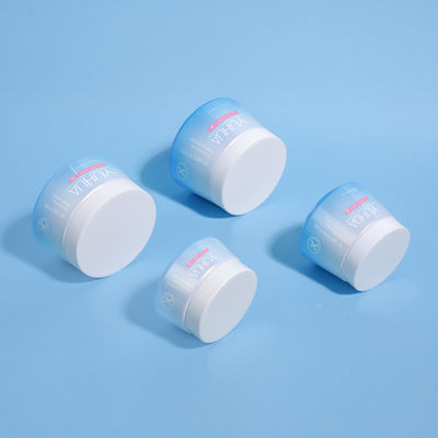 Clear or Color Custom Plastic Packaging Jars Capacity 150G 250G 350G 500G Electroplating Printing