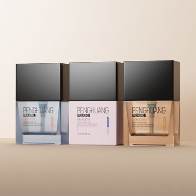 カスタムデザイン スキンケア パッケージング クリア、25ml 容量 製品用