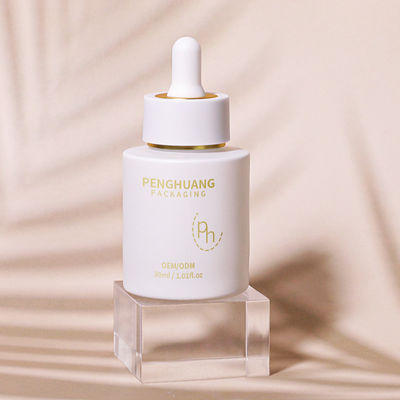 パーソナルスキンケア用 透明ガラス血清滴水瓶