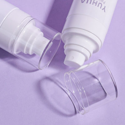 ホットスタンププラスチックスプレーボトル、お客様のご要望に応じてカスタムロゴ入り。保湿スプレー、日焼け止めスプレー、メイクアップセッティングスプレーボトルに最適。