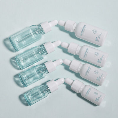 ガラスオイルドロッパー ガラスボトル ロゴ 精油 血清 化粧品 用用に設計されたカスタムスムーズ容器