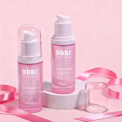 ガラスローション ポンプアクセサリー付き ガラスボトル 頑丈なガラスボトル 皮膚ケアや美容ローション用に設計された材料