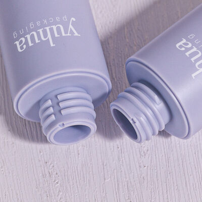 化粧品美容液化粧水容器用、リサイクル可能なプラスチック製ローションボトル（エアレスポンプ・スクリューキャップ付き）、カスタムロゴ印刷対応