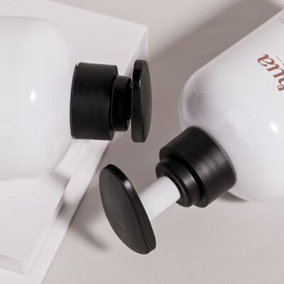 500ml 円形 PET 化粧品ボトル リサイクル可能な材料で作られ,化粧品の持続可能なパッケージングイニシアチブをサポート