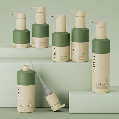 コンパクトとプラスチックスプレーボトル 完璧 化粧水 クリーム ヘアセラムとオイル 安全なスクリューキャップを閉める