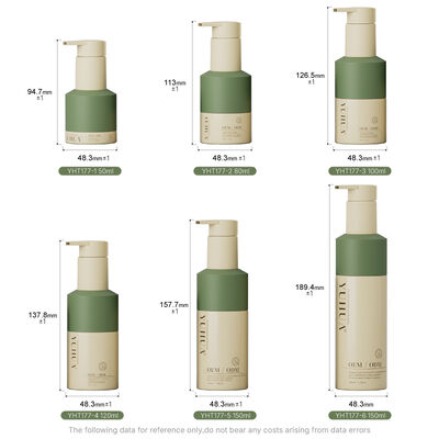 コンパクトとプラスチックスプレーボトル 完璧 化粧水 クリーム ヘアセラムとオイル 安全なスクリューキャップを閉める