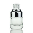 Luxury 35ml Serum Dropper Bottles With Silver Pump Lid Press Dropper Cap