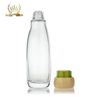 スキン ケア プロダクトのために包むタケふた20ml-120mlの化粧品のびん