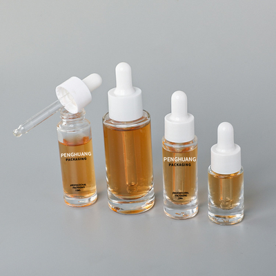 5ml 10ml 30mlのガラス血清のびんの化粧品の包装のガラス点滴器のびん